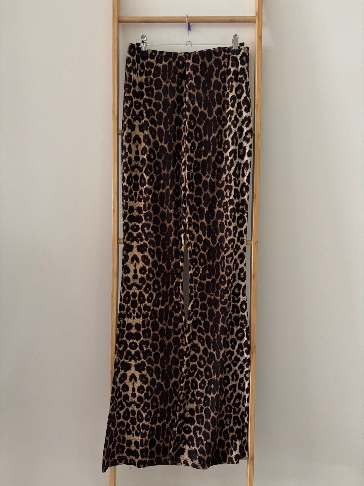 Panterprint flair legging By Swan, Maat 38/40 (M), Bruin, Ophalen of Verzenden, Zo goed als nieuw