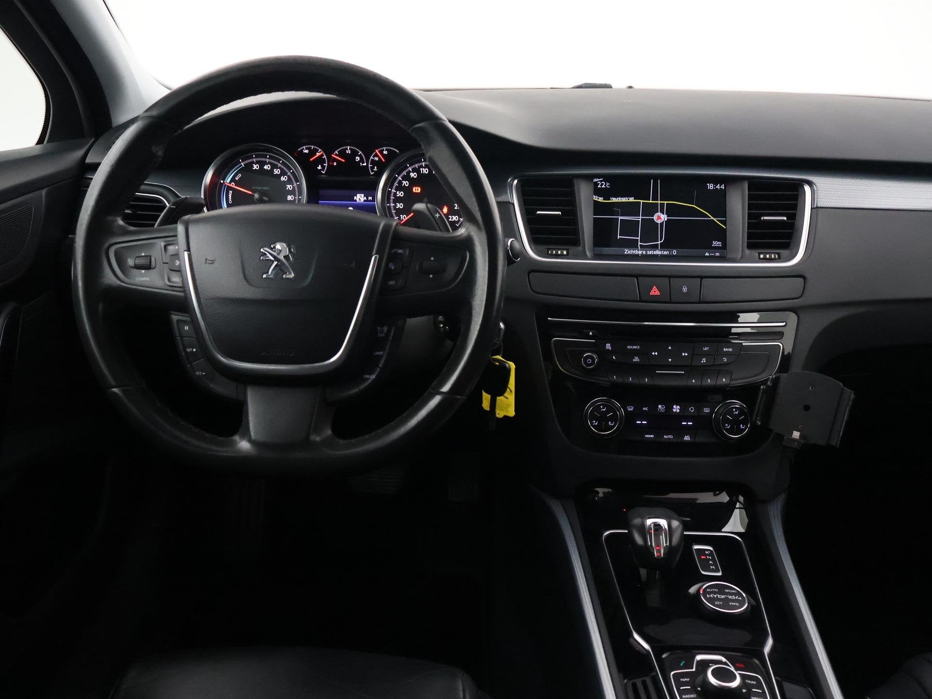 Peugeot 508 2.0 HDi 200 PK HYBRID4 B.L. EXECUTIVE + AFN. TRE, Auto's, Automaat, Euro 5, Gebruikt, 4 cilinders