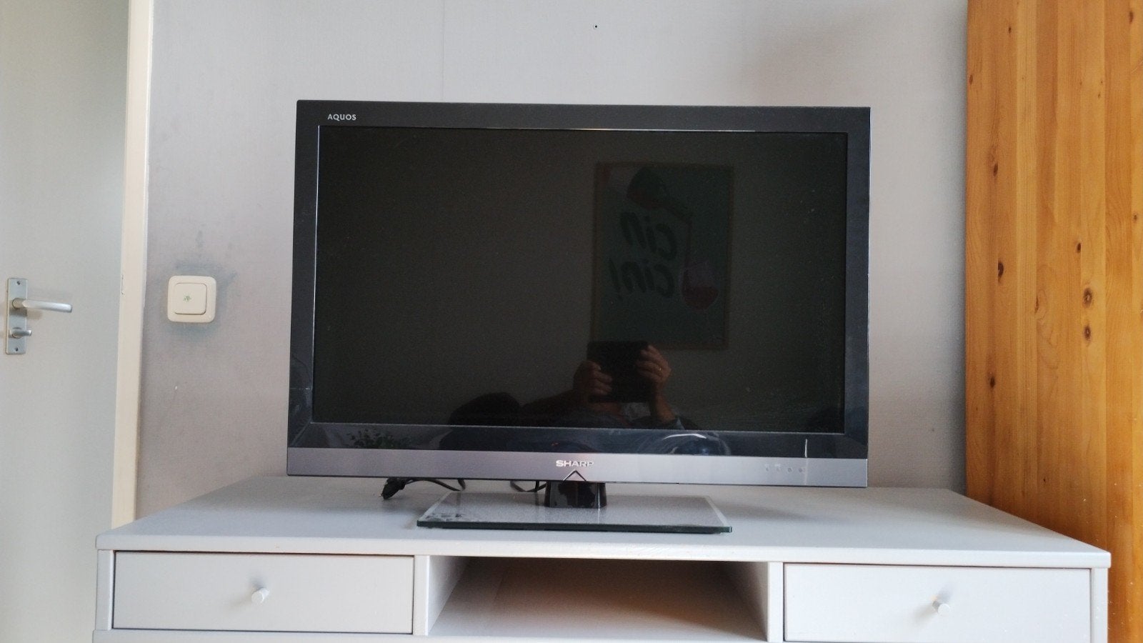 Sharp Aquos LC-32LE705E LCD TV - 80 cm, Ophalen, Gebruikt, 50 Hz, LCD