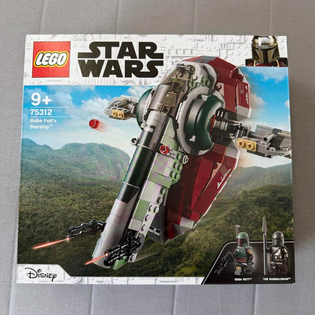Nieuw LEGO Star Wars 75312 Boba Fett's Starship, Lego, Lego, Star Wars, Lego