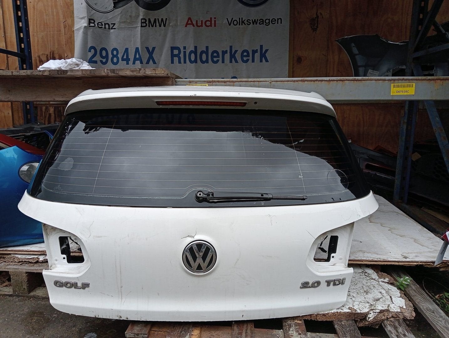VW Golf 6 Achterklep, Gebruikt, Volkswagen, -, Ophalen of Verzenden