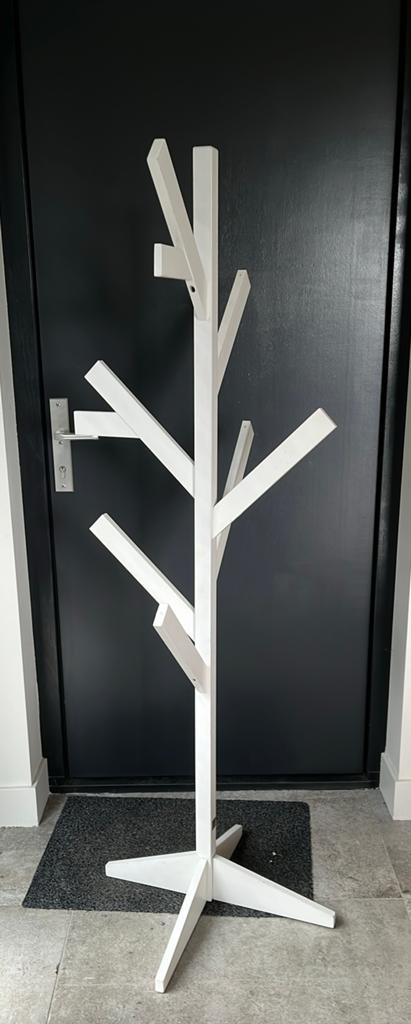 Kapstok witte boom, Huis en Inrichting, Ophalen, Gebruikt, Kinderkapstok, 150 tot 200 cm