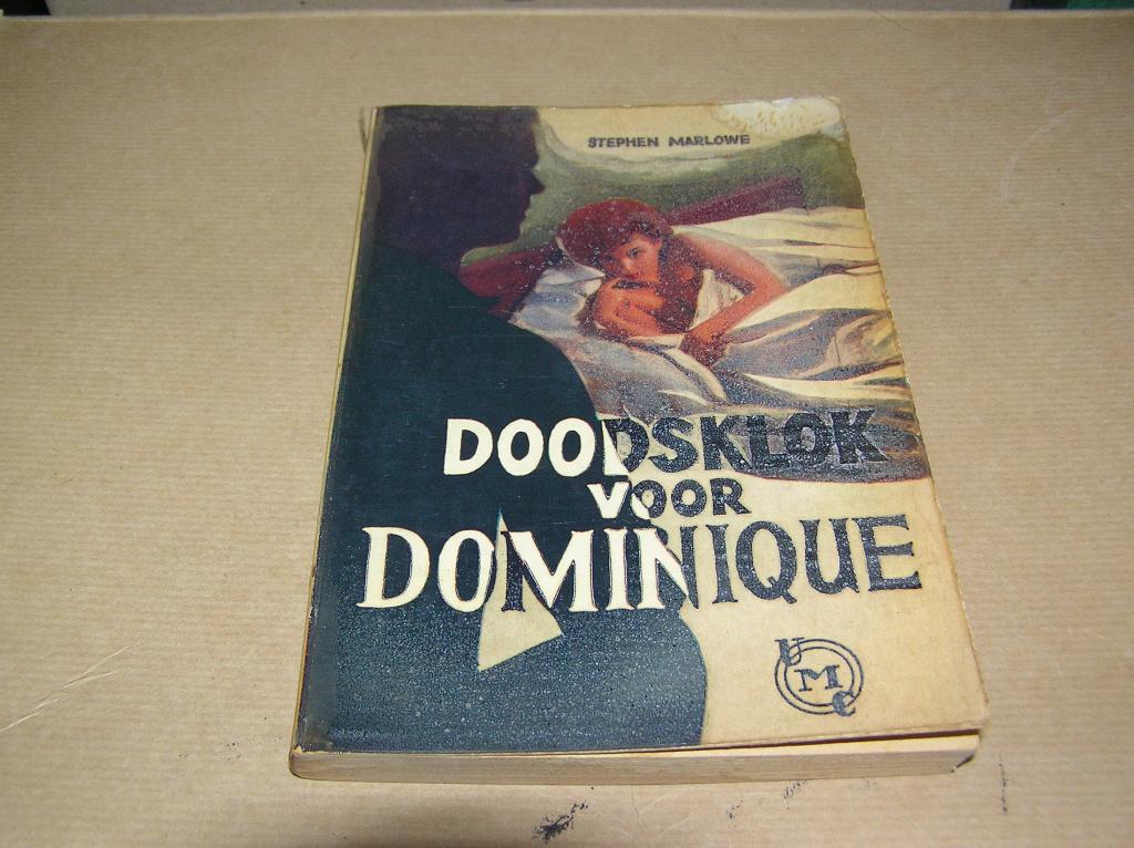 Stephen Marlowe-Doodsklok voor Dominique (UMC Real 213), Ophalen of Verzenden, Gelezen, Stephen Marlowe