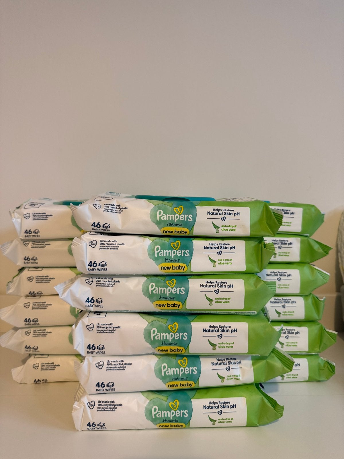 Pampers Harmonie New Baby babydoekjes - 30 pakken, Ophalen of Verzenden, Nieuw