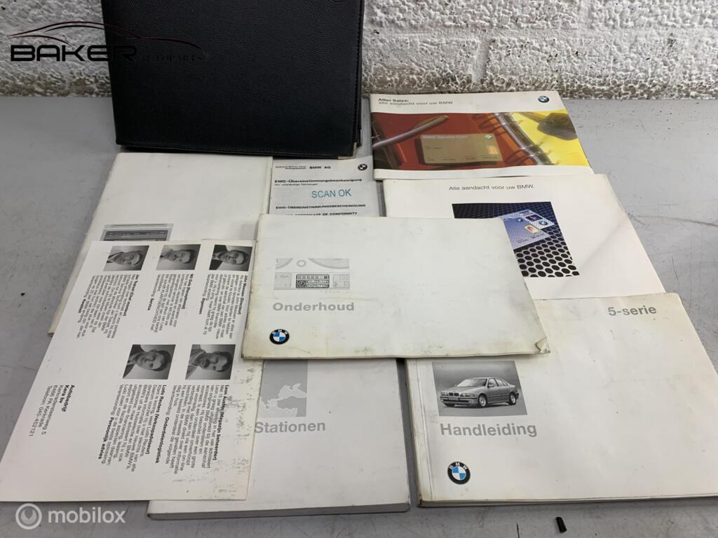 Instructieboekje BMW 5-serie E39 ('95-'03), Gebruikt, Ophalen of Verzenden, BMW, BMW