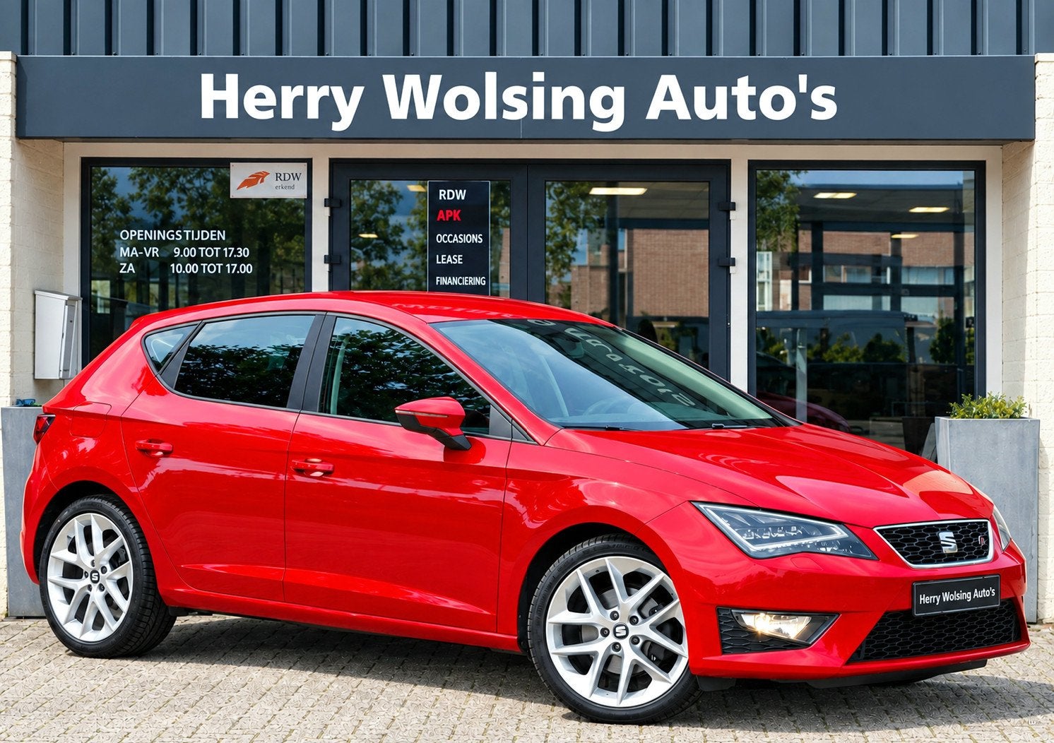 SEAT Leon 1.4 TSI FR - LINE Navi Led Clima Cruise Led 1e Eig, Auto's, Voorwielaandrijving, 1141 kg, 125 pk, Gebruikt