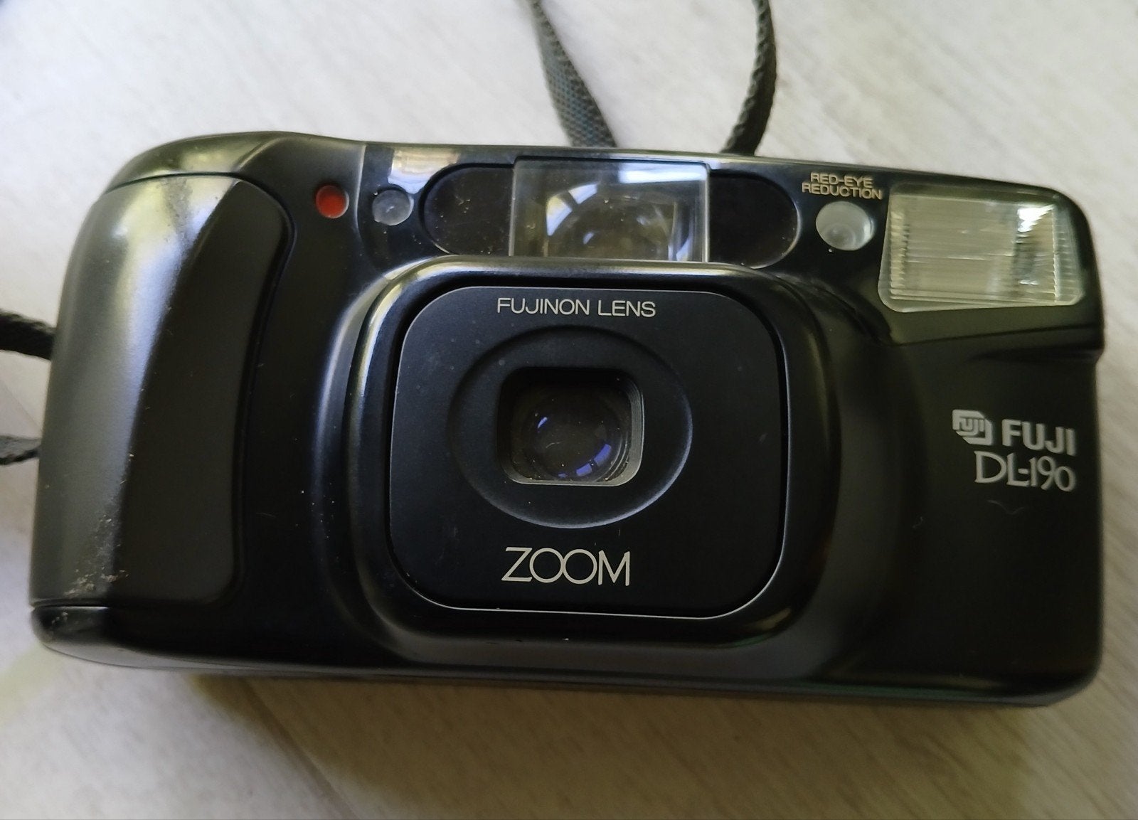 Fuji DL-190 Zoom Compact Camera met hoesje, Ophalen of Verzenden, Gebruikt, Compact, Fuji