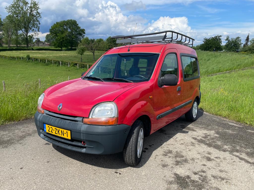 Renault kangoo minicamper 1999, Auto's, Renault, 74 pk, 4 cilinders, 1070 kg, Handgeschakeld
