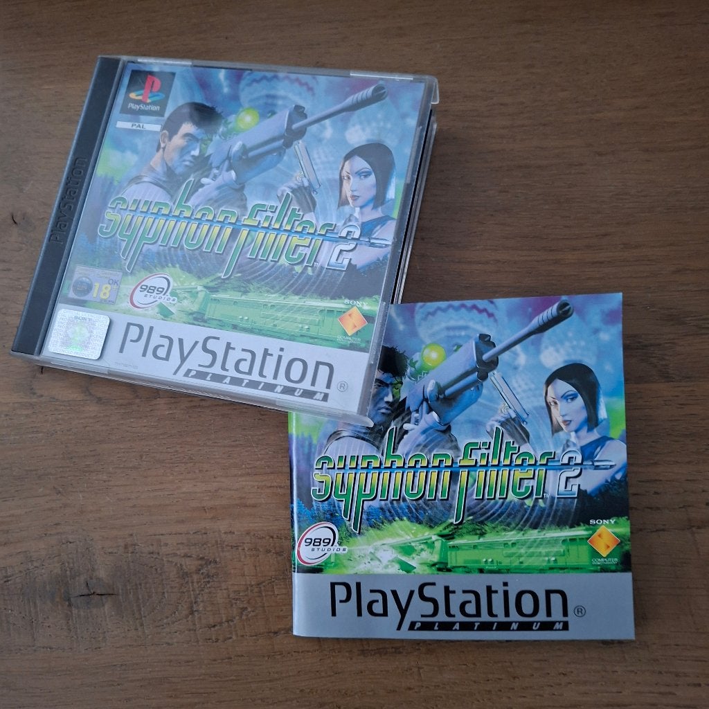 Syphon Filter 2 Playstation 1 spel, Spelcomputers en Games, Games | Sony PlayStation 1, Gebruikt, Vanaf 18 jaar, Shooter, 1 speler