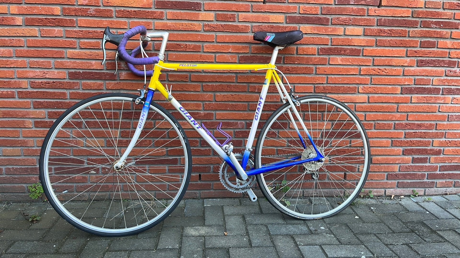 Giant racefiets, op leeftijd, Ophalen, Gebruikt, Staal, Giant