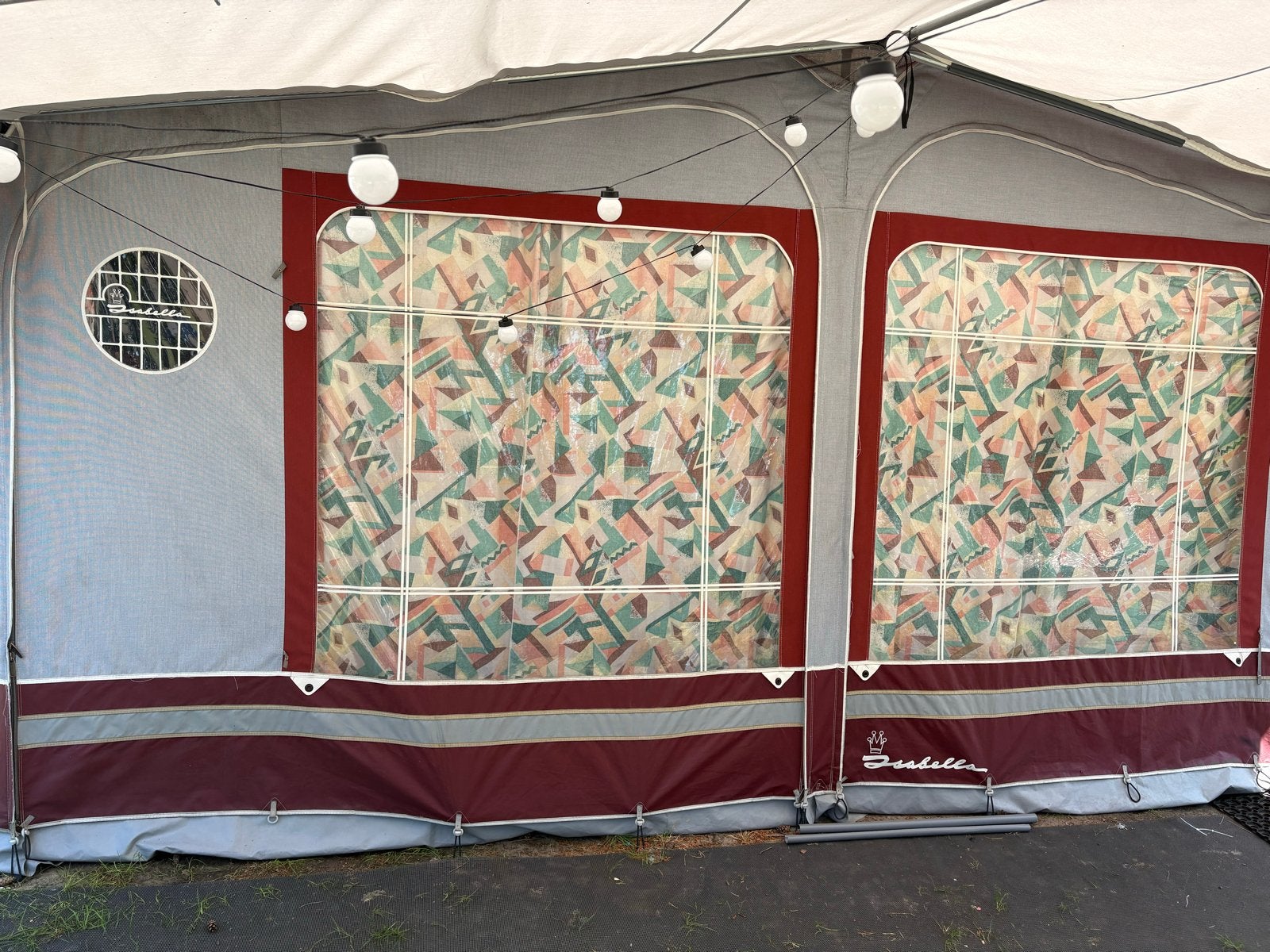 Vintage Isabella voortent 925 zonder stokken, Caravans en Kamperen, Ophalen, Gebruikt, Isabella