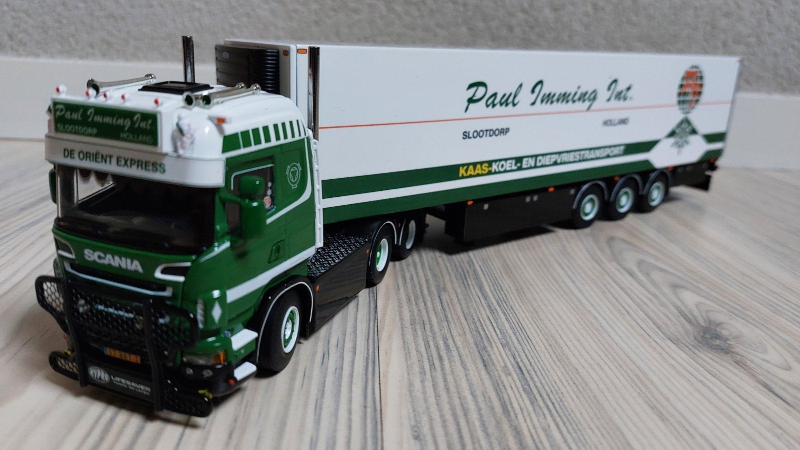 Wsi Scania R6 Paul Imming koeler, Hobby en Vrije tijd, Modelauto's | 1:50, Ophalen of Verzenden, Nieuw, Bus of Vrachtwagen, Wsi