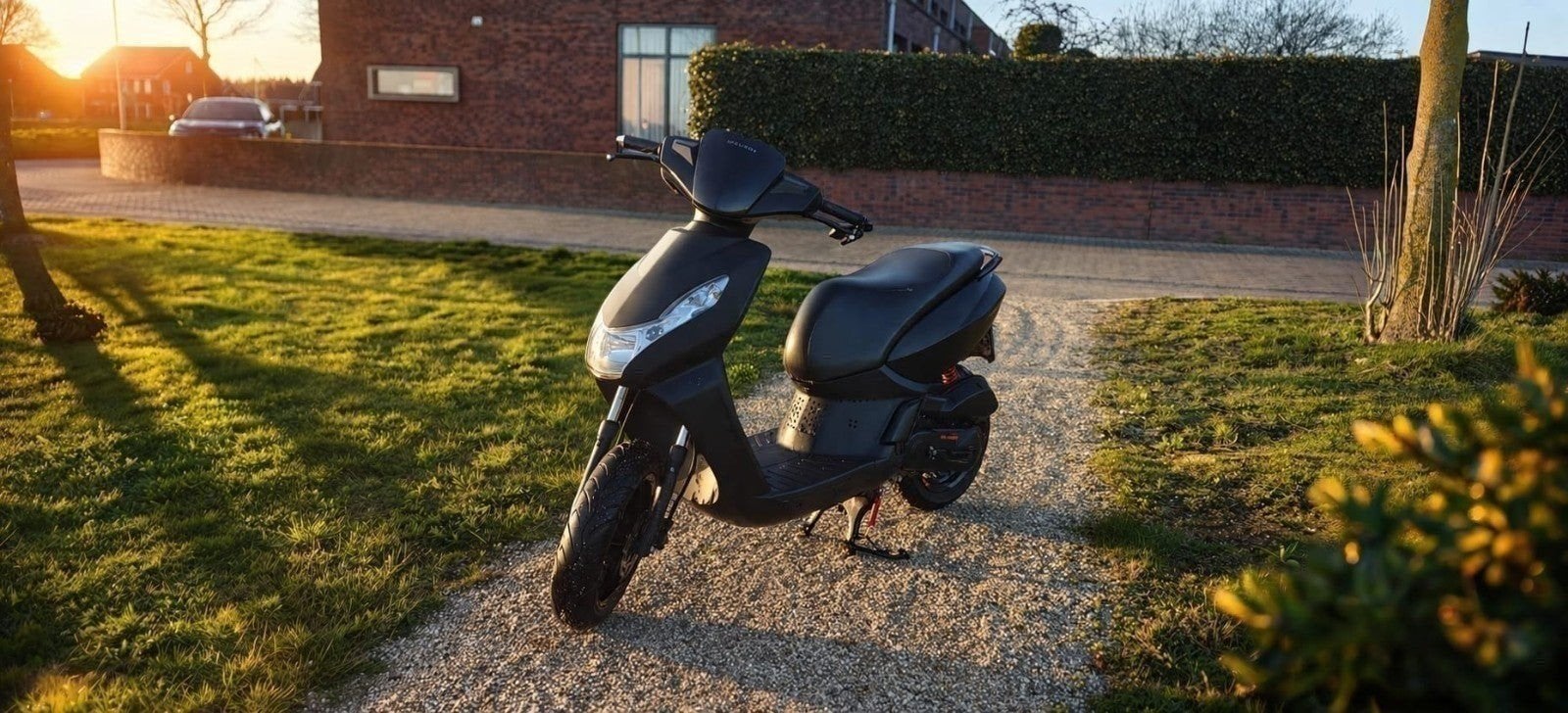 peugeot kisbee 4takt 80cc, Ophalen, Gebruikt, Maximaal 45 km/u, 1 versnellingen