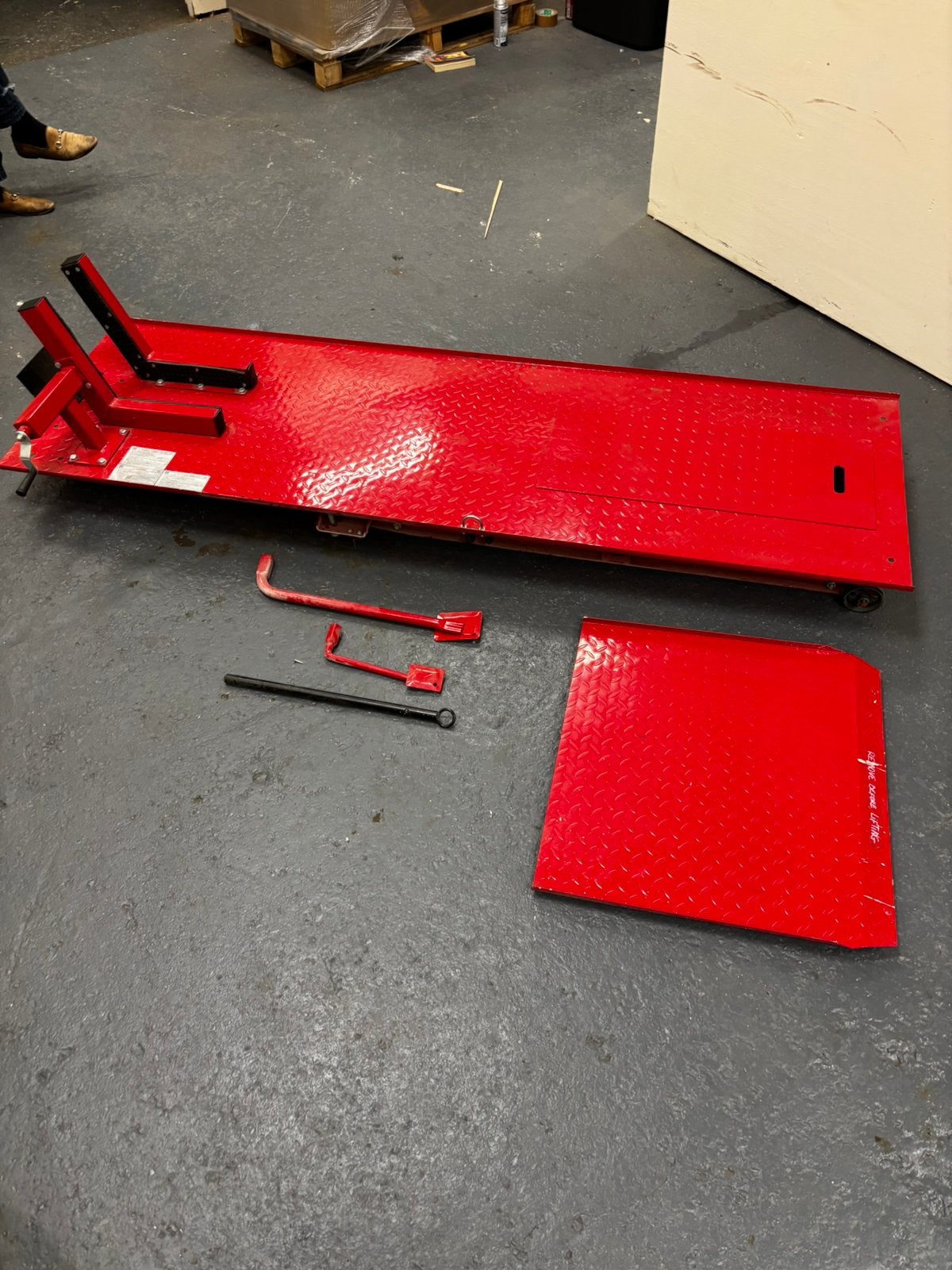 HBM motorheftafel 300, Motoren, Ophalen