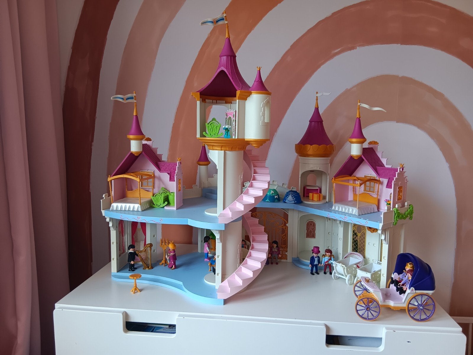 playmobil prinsessenkasteel, Gebruikt, Complete set, Ophalen of Verzenden, Kasteel/Fort