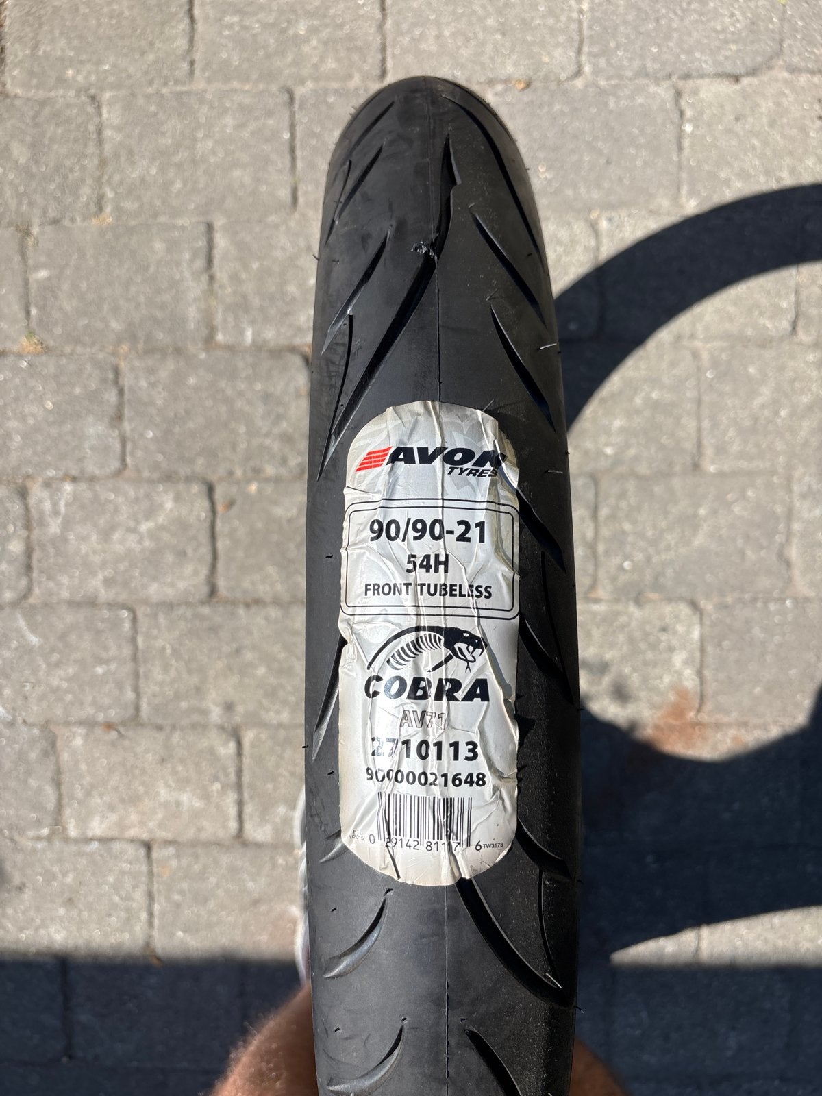 Nieuwe Avon Cobra AV91 motorband 90/90-21 54H voor, Ophalen of Verzenden, Nieuw
