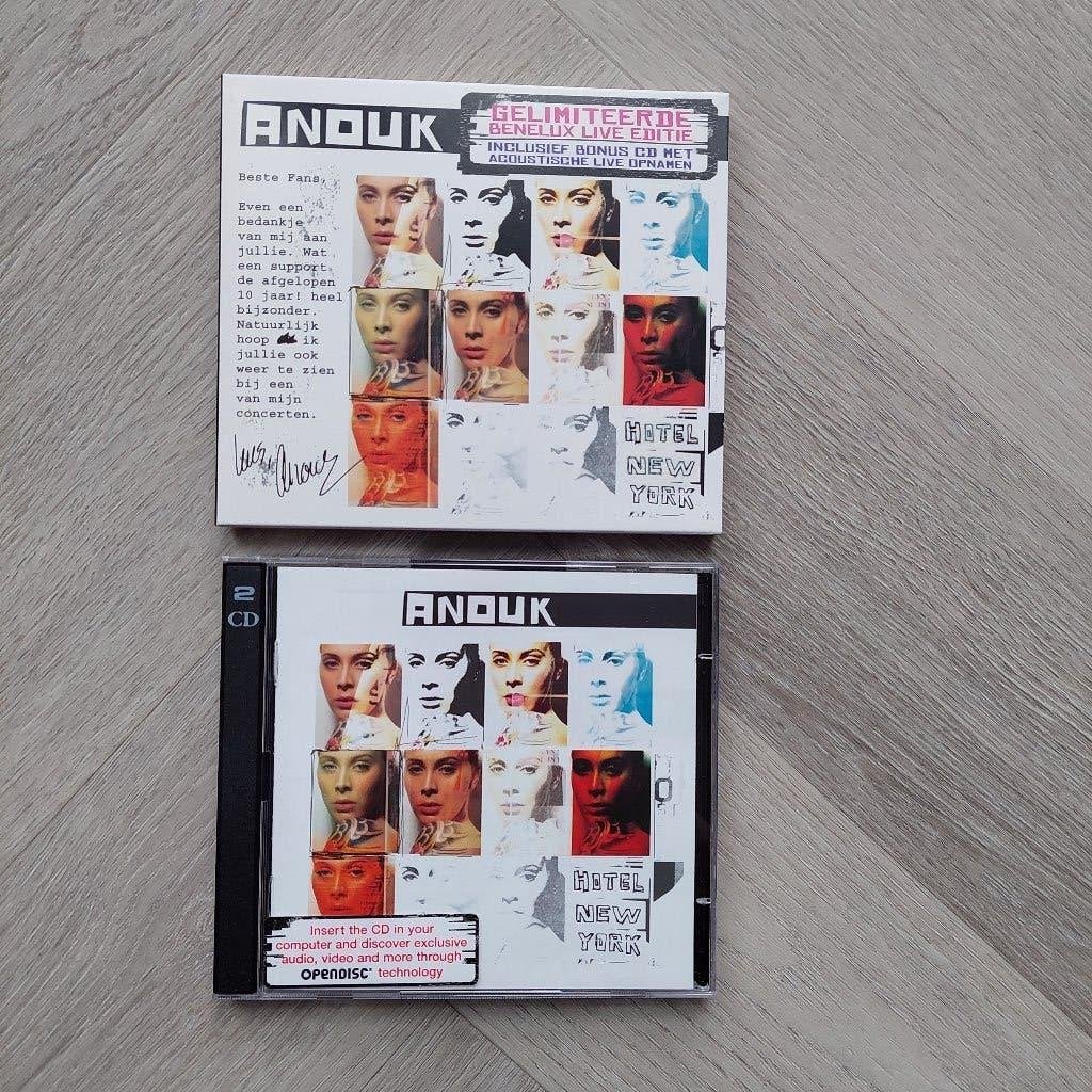 2CD Limited Edition / Anouk / Hotel New York , Nieuwstaat, Zo goed als nieuw, Poprock, Album, Inclusief boekje