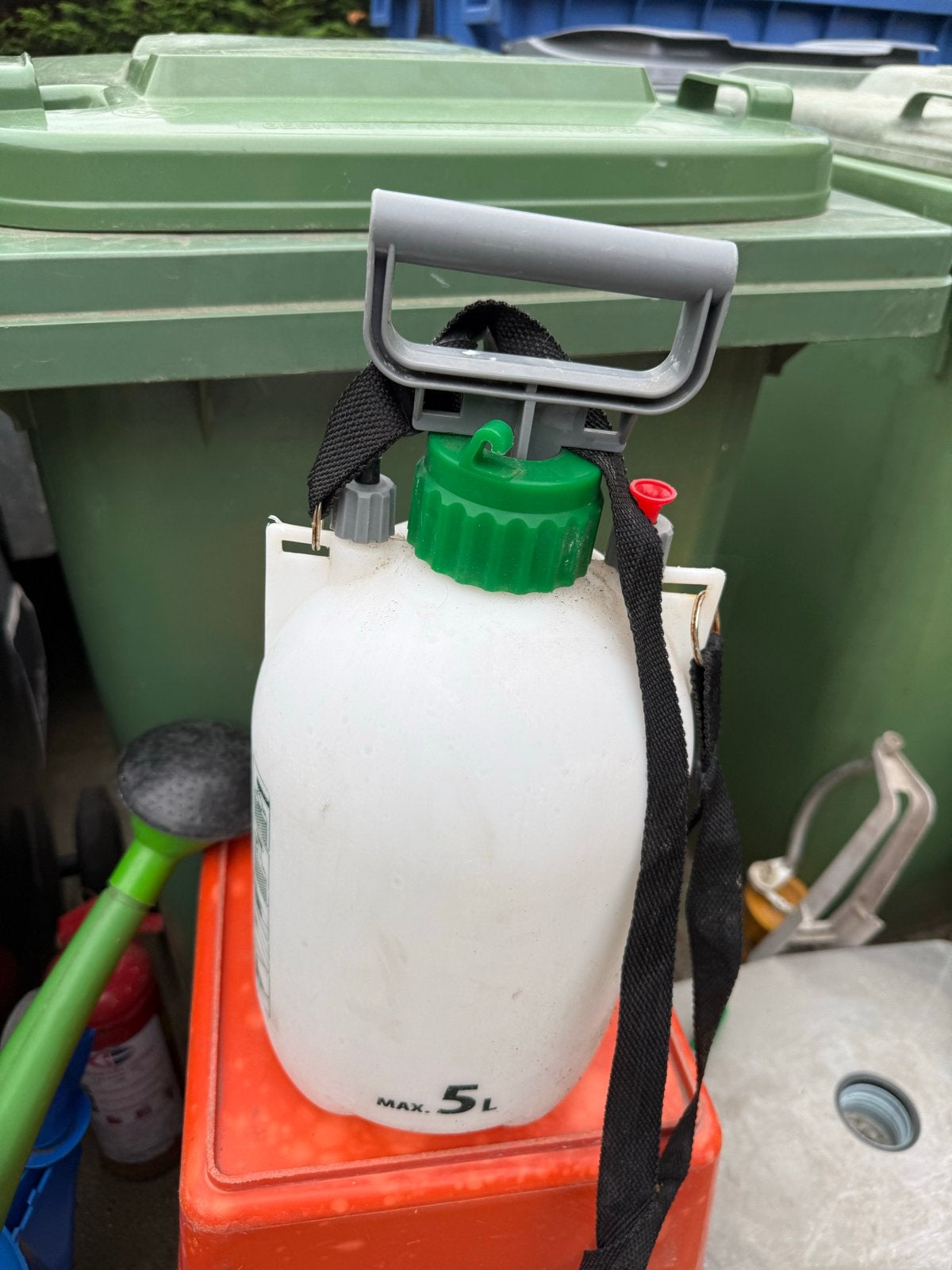 Onkruidverdelger spuit - 5 liter drukspuit, Ophalen of Verzenden, Gebruikt, Handsproeier