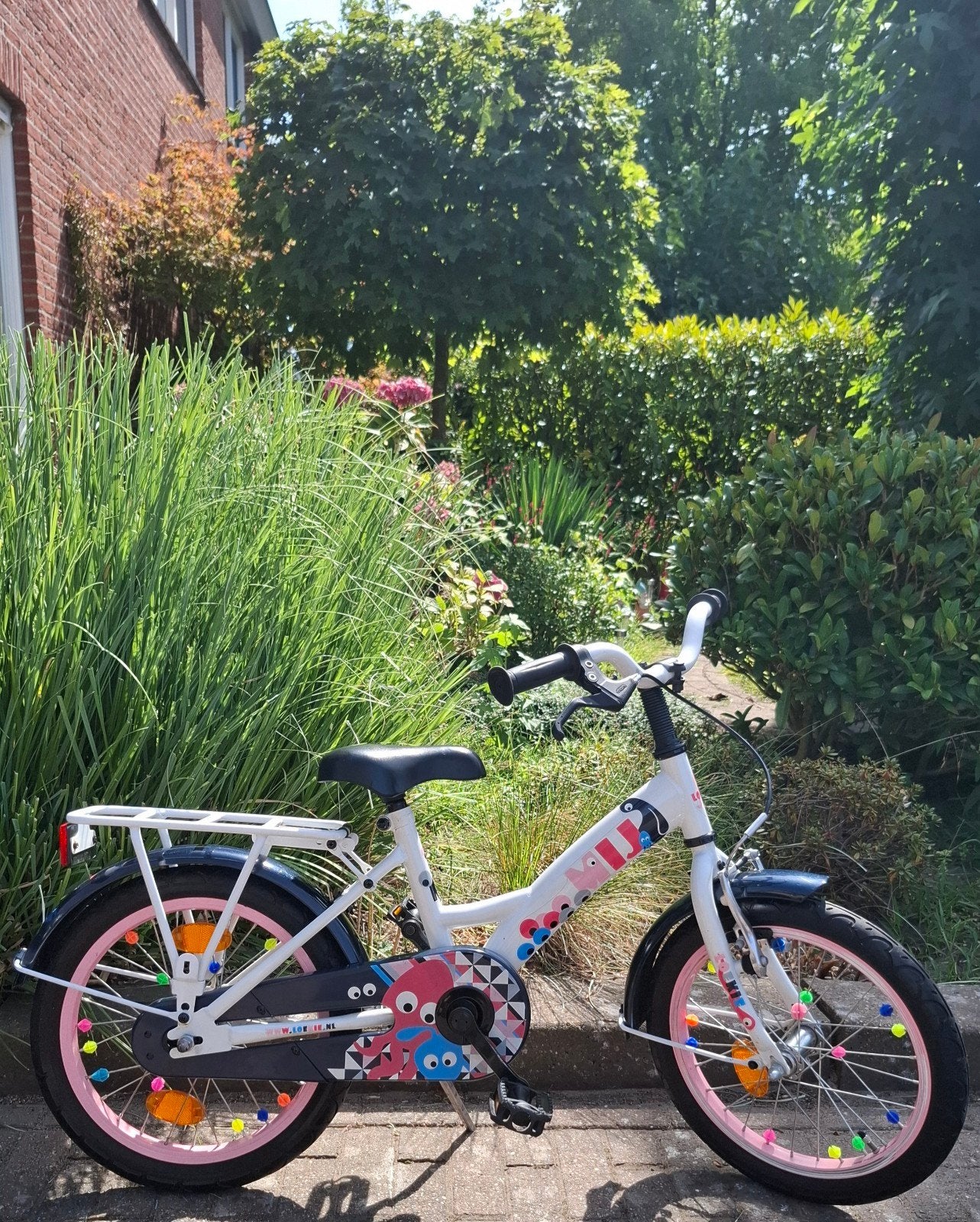 Kinderfiets Loekie Ariana 16 inch, Ophalen, Gebruikt, 16 tot 20 inch