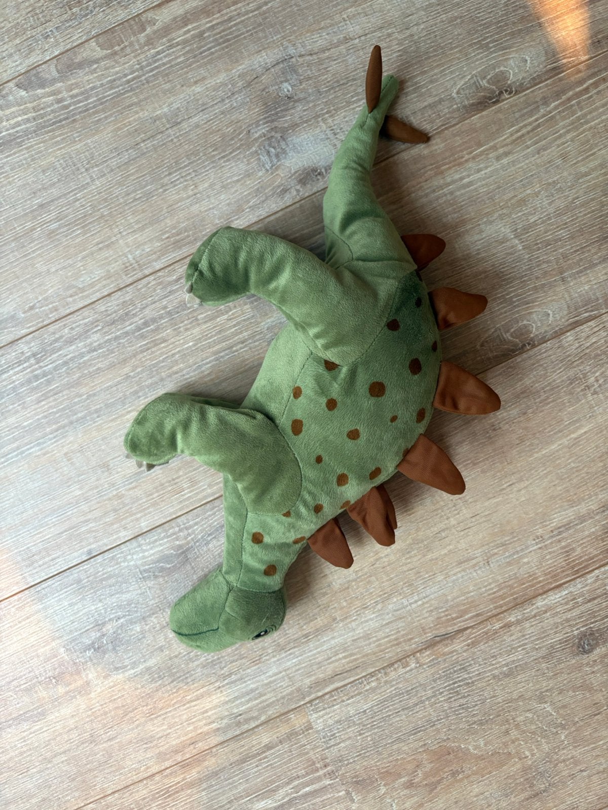 Dino knuffel, Kinderen en Baby's, Groen, Dinosaurus, Ophalen of Verzenden, Zo goed als nieuw