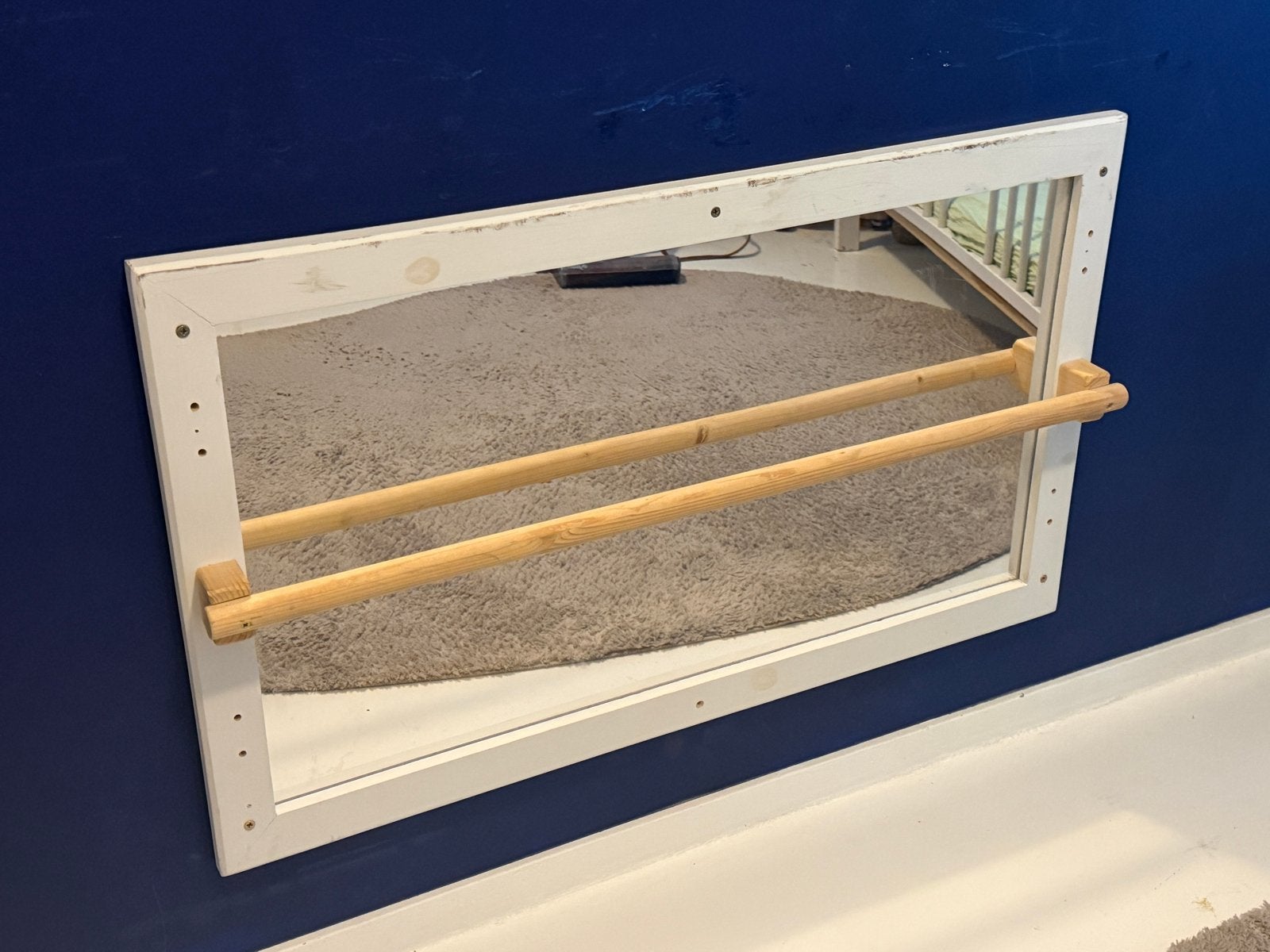 Montessori spiegel- ideaal voor kinderkamer, Ophalen, Gebruikt, 75 tot 100 cm, Minder dan 100 cm