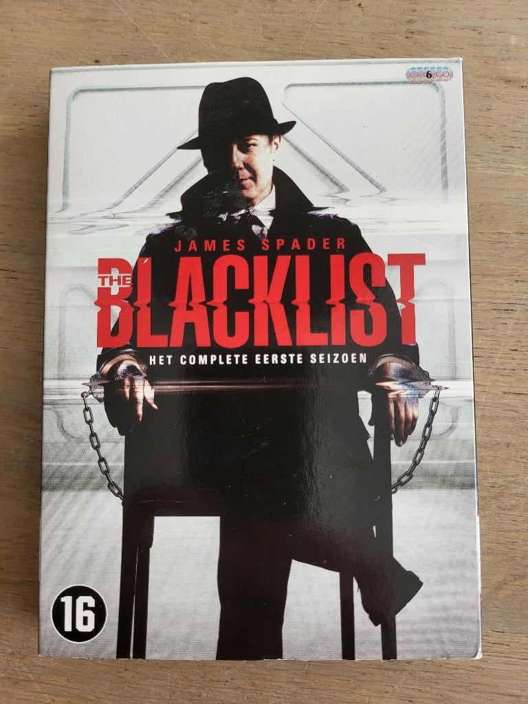 DVD The blacklist seizoen 1, Cd's en Dvd's, Dvd's | Tv en Series, Vanaf 12 jaar, Ophalen of Verzenden, Zo goed als nieuw