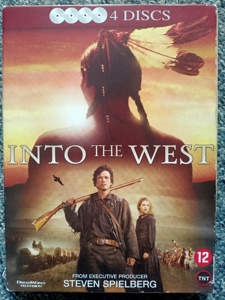 'Into the West' Miniserie Dvdbox Cowboys & Indianen IMDb 8.0, Nederlands, Ophalen of Verzenden, Zo goed als nieuw, Actie en Avontuur