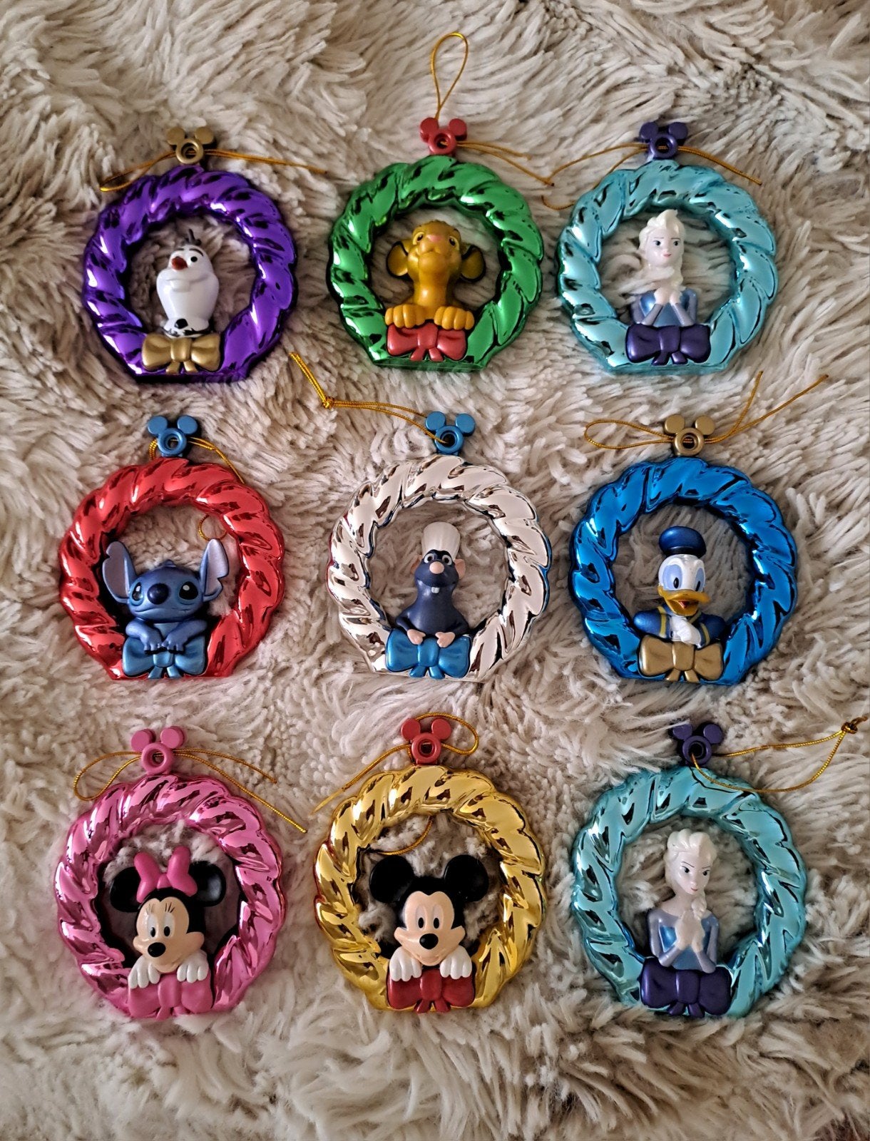 Disney Hangers Negen Stuks Complete Set!, Ophalen of Verzenden, Zo goed als nieuw