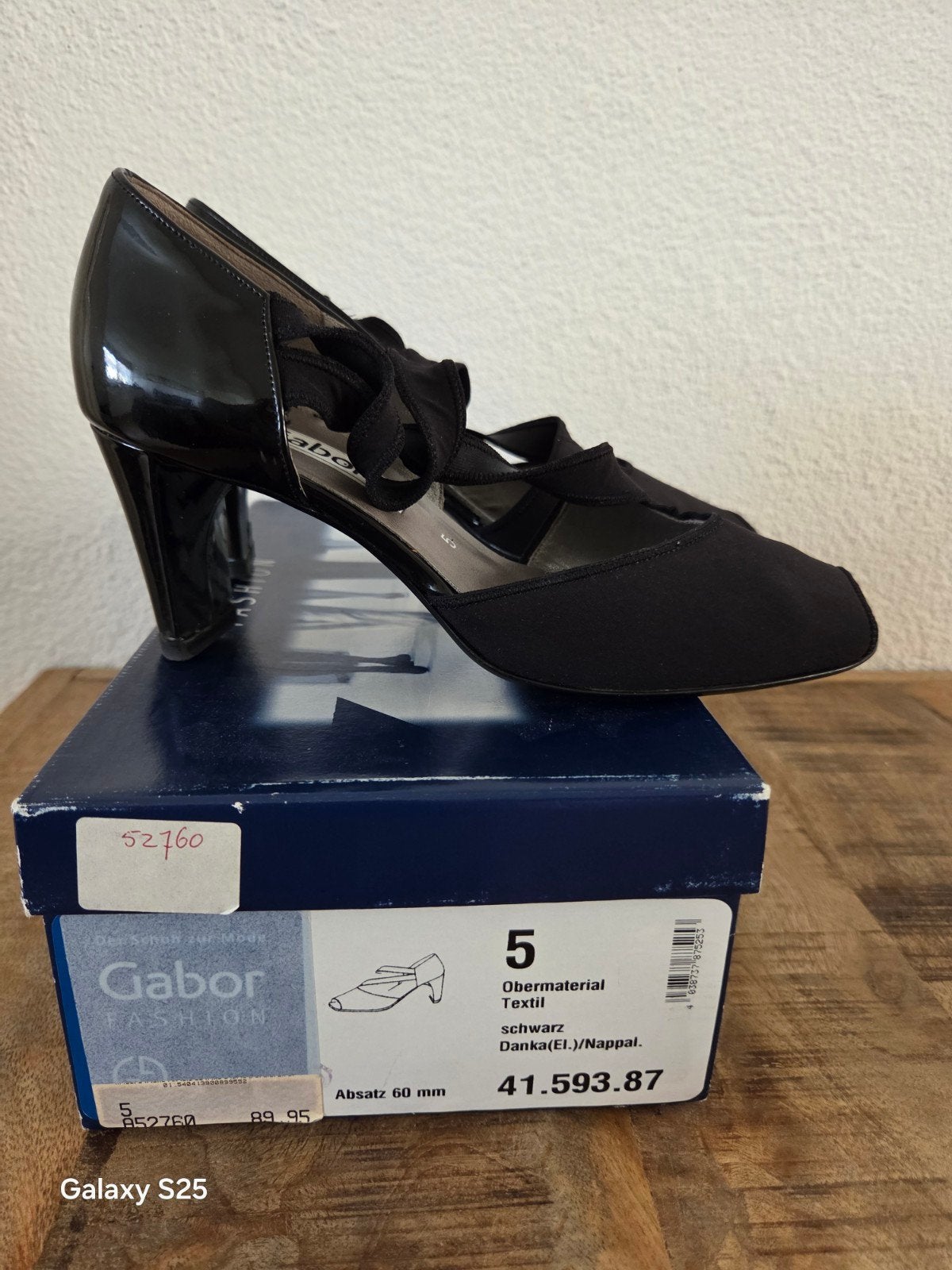 Damesschoenen  Zwart Maat 38 Gabor, Zwart, Overige typen, Gabor, Ophalen of Verzenden