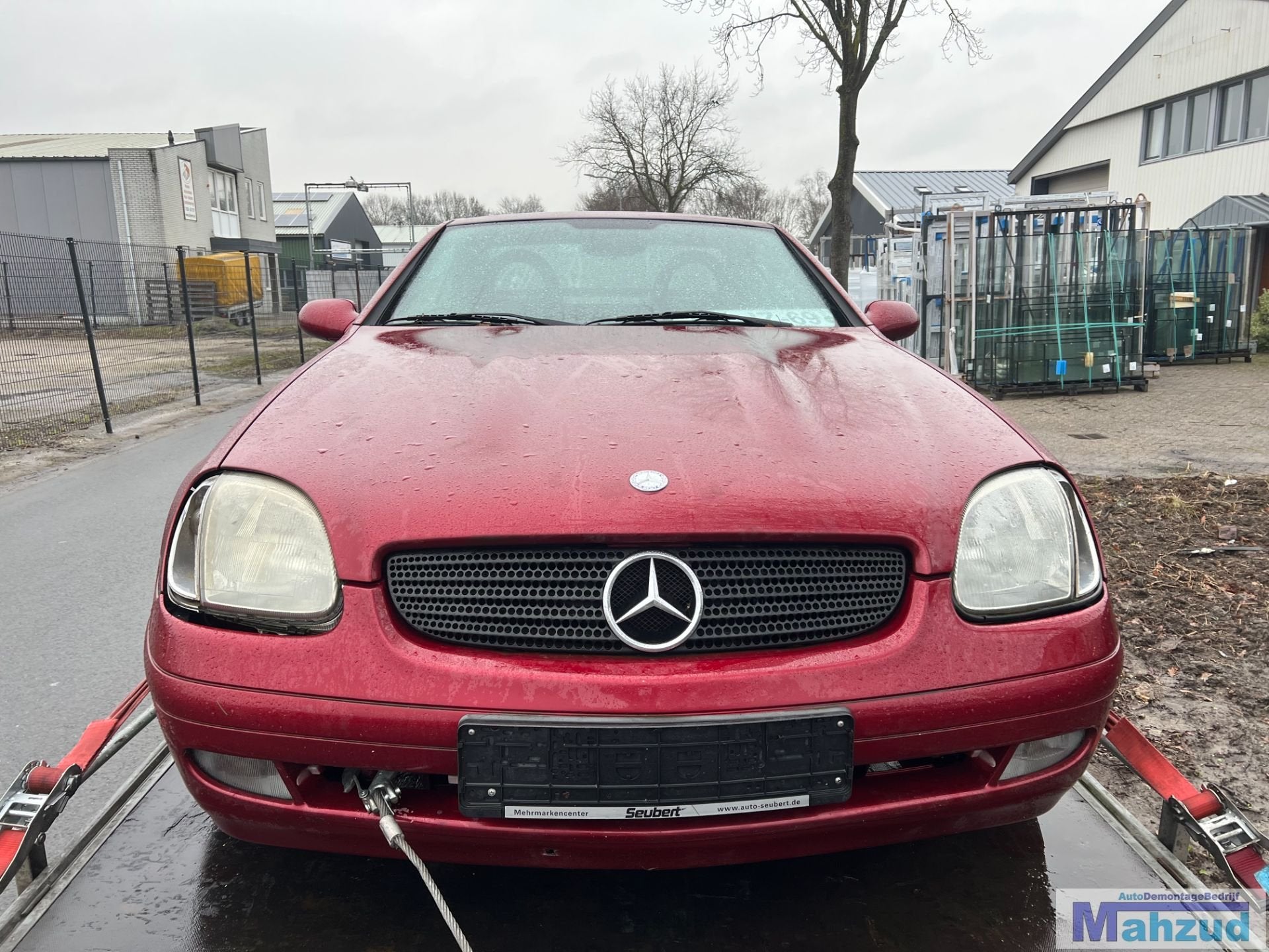 mercedes slk r170 rood h582 demontage onderdelen sloop, Gebruikt, Mercedes-Benz AG, Mercedes-Benz, Ophalen of Verzenden