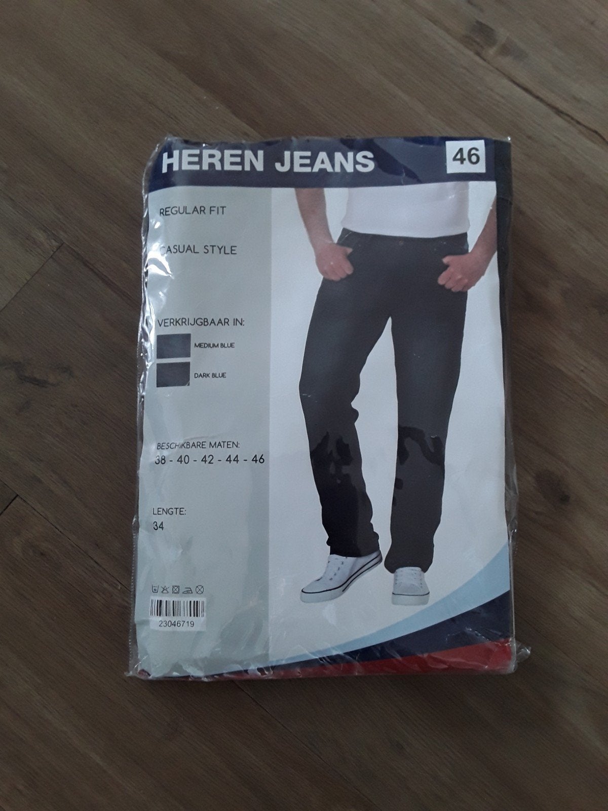 Heren Jeans - Regular Fit - Maat 46, Kleding | Heren, Spijkerbroeken en Jeans, Onbekend, Blauw, Nieuw, W32 (confectie 46) of kleiner