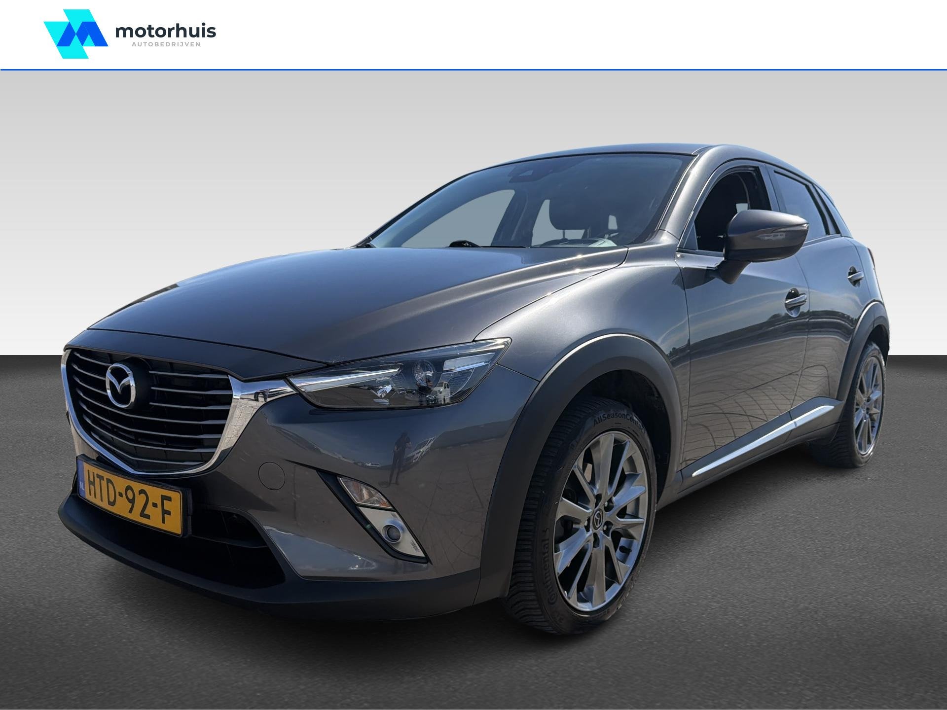 Mazda CX-3 2.0 SkyActiv-G 120 GT-Luxury, Auto's, Gebruikt, Euro 6, Leder, 1200 kg