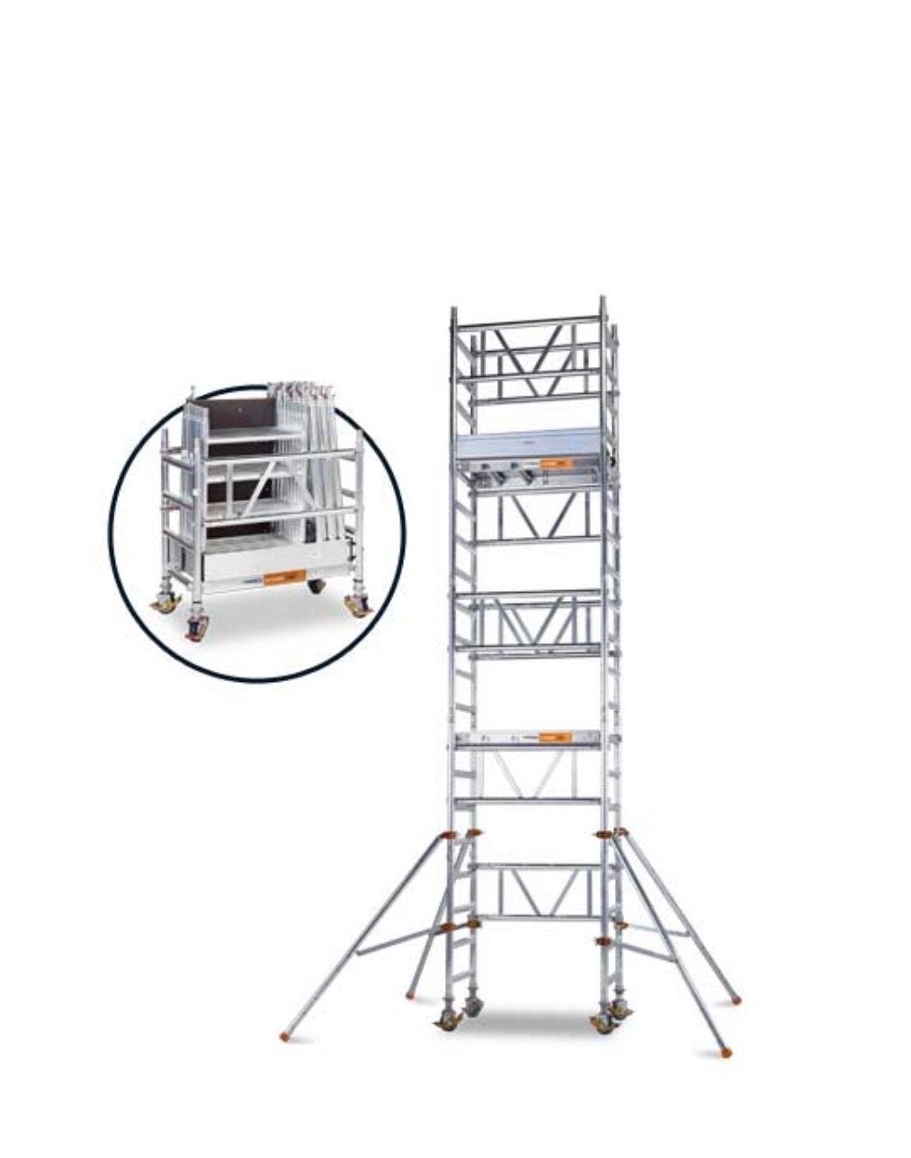 TE HUUR : WIENESE EXPANDER ONE Rolsteiger + trapmodule, Ophalen, Nieuw, Rolsteiger of Kamersteiger, 5 meter of hoger