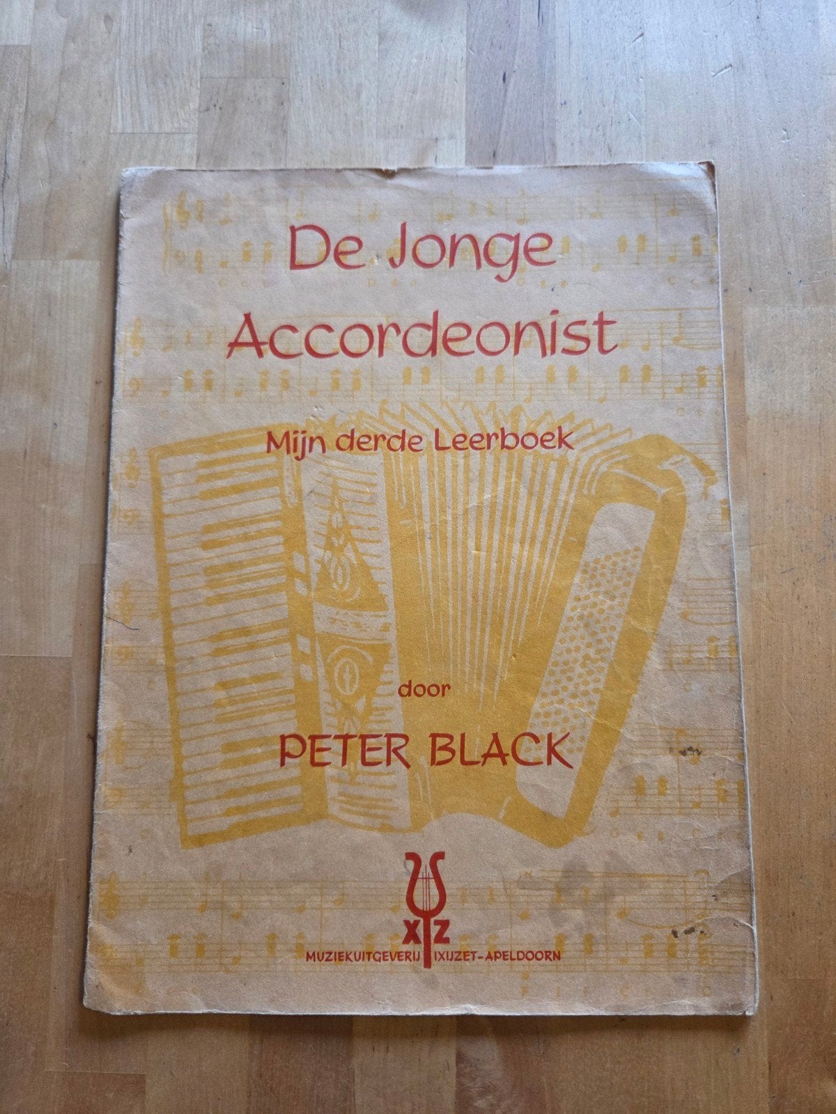 De Jonge Accordeonist - Mijn Derde Leerboek (Gebruikt), Verzenden, Gebruikt, Les of Cursus, Accordeon