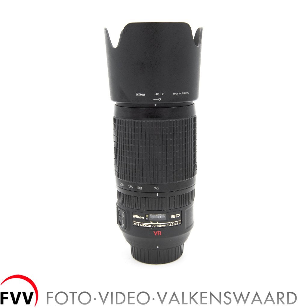 Nikon AF-S 70-300 mm F4.5-5.6 G ED VR, Audio, Tv en Foto, Fotografie | Lenzen en Objectieven, Zo goed als nieuw, Telelens, Nikon