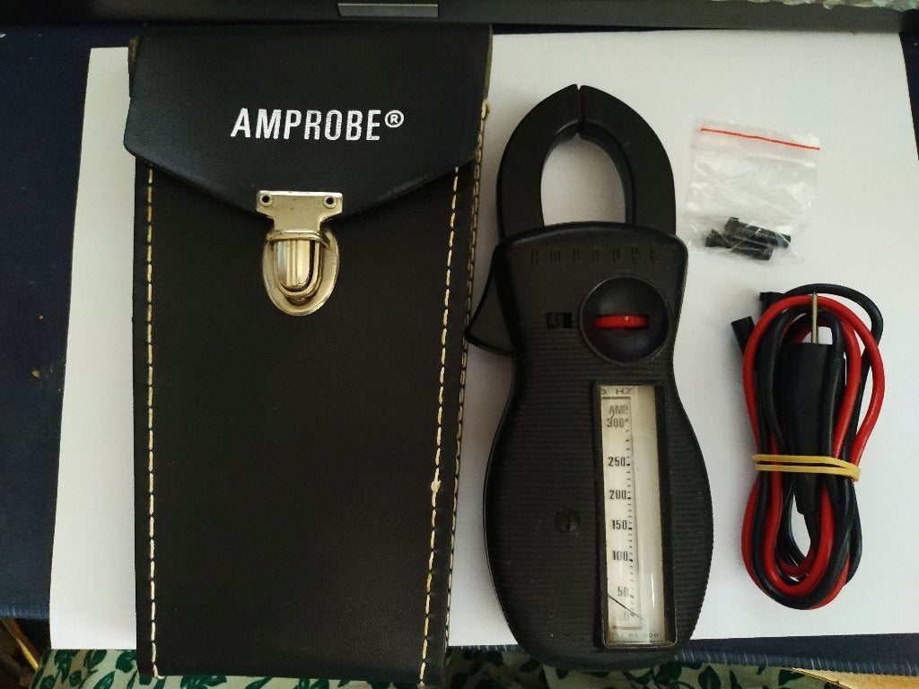 Vintage Amprobe RS-3A elektrische kem tester, Hobby en Vrije tijd, Elektronica-componenten, Ophalen of Verzenden, Gebruikt