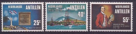 Nederlandse Antillen 528/30 postfris Marine 1976, Ophalen of Verzenden, Postfris