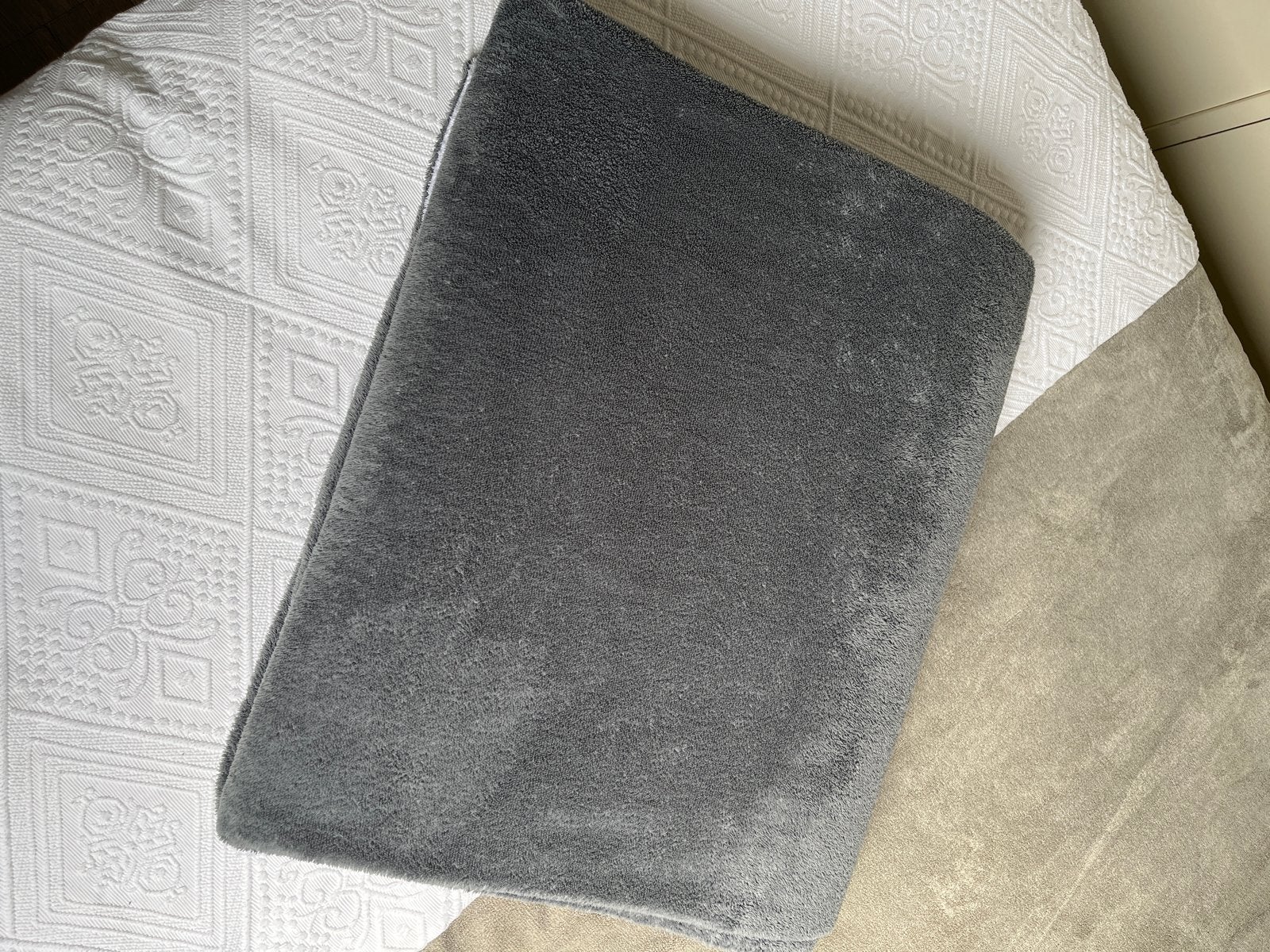 Optidee Optipluche Dekbedovertrek 240x220 + 50cm instopstroo, Dekbedovertrek, Tweepersoons, Ophalen of Verzenden, Zo goed als nieuw