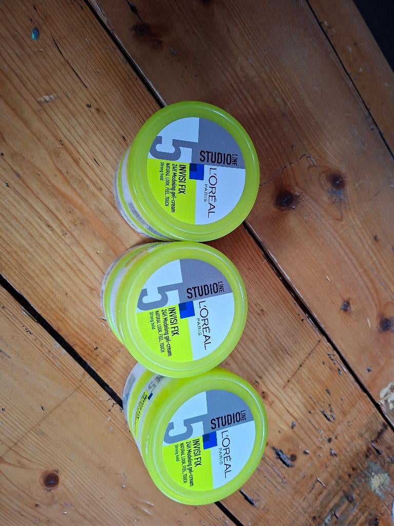 L'Oreal Studioline Invisifix haarwax (6x), Sieraden, Tassen en Uiterlijk, Uiterlijk | Haarverzorging, Ophalen of Verzenden, Zo goed als nieuw