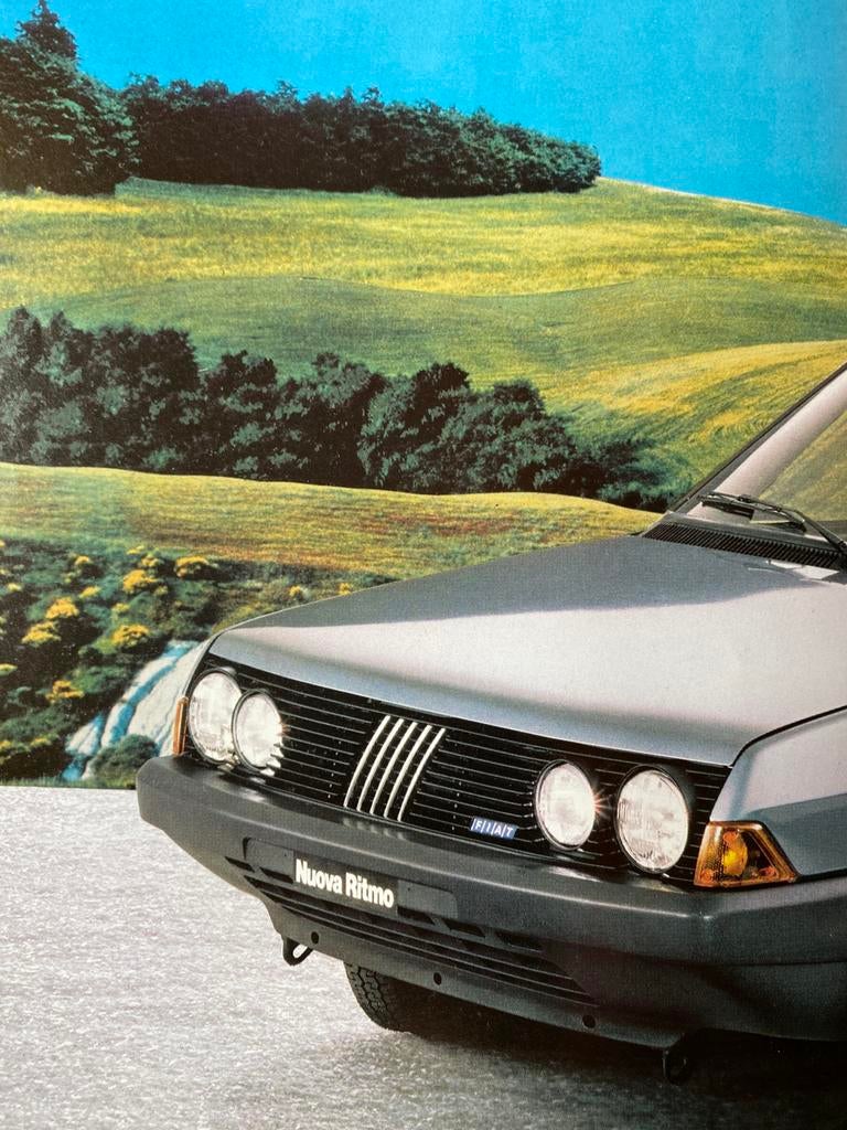 FIAT RITMO - 1985 autofolder, Ophalen of Verzenden, Nieuw, Overige merken