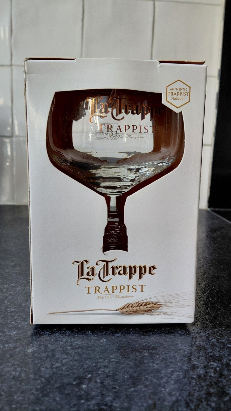 La Trappe Trappist Prior bokaal bierglas, Nieuw, Ophalen of Verzenden, Overige merken, Glas