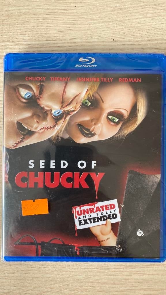 Seed of chucky blu ray NIEUW, Cd's en Dvd's, Blu-ray, Ophalen of Verzenden, Nieuw in verpakking, Horror