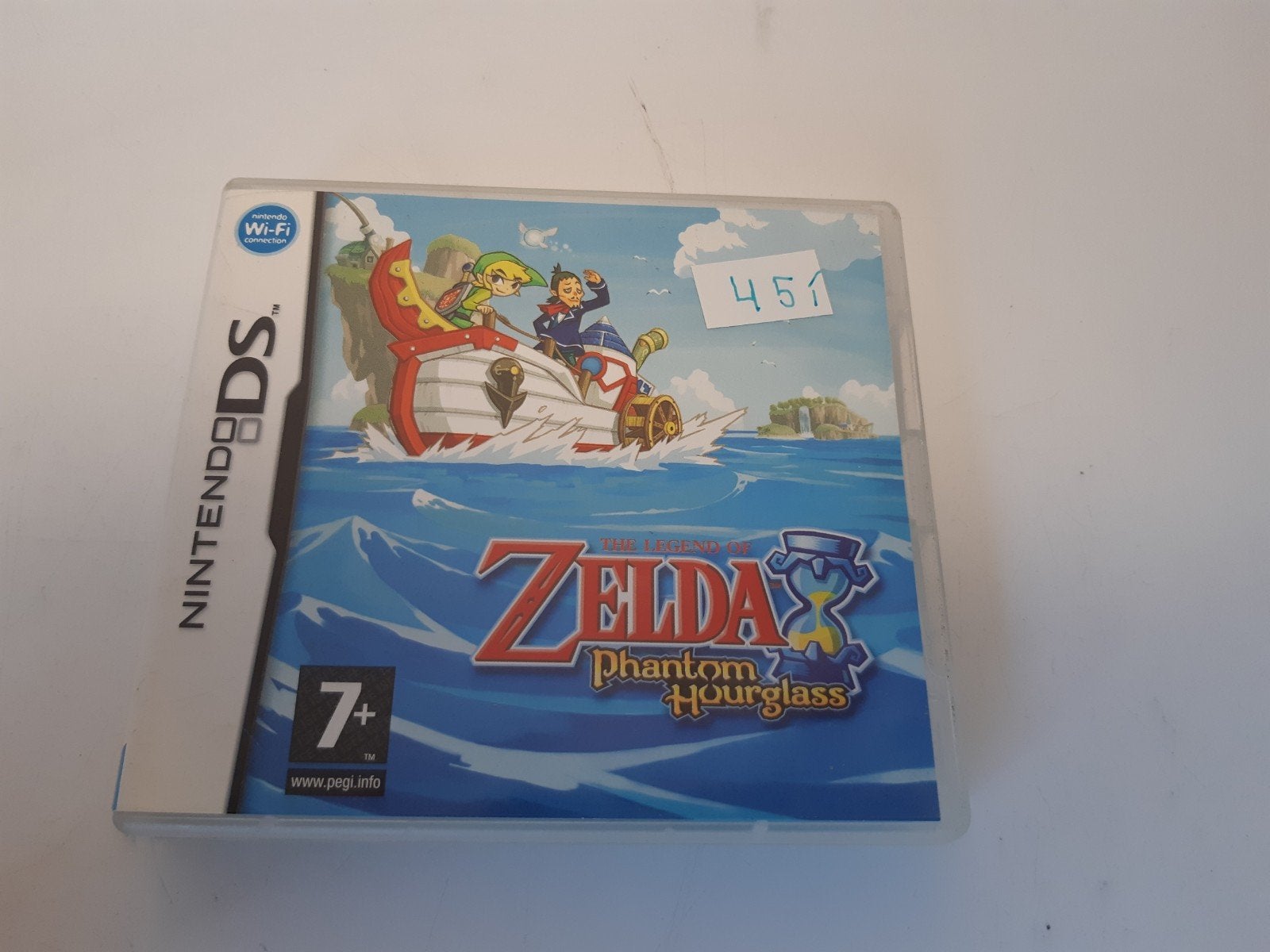 The Legend of Zelda: Phantom Hourglass (Nintendo DS), Online, Gebruikt, 1 speler, Nintendo of Europe GmbH, Goldsteinstr. 235, 60528 Frankfurt am Main, Duitsland