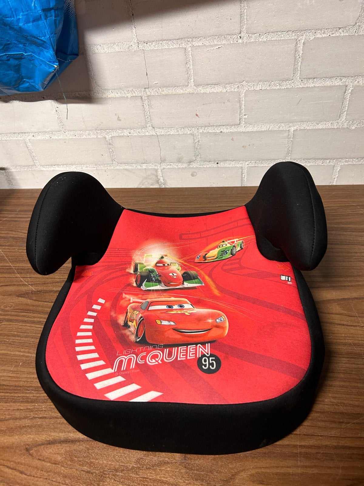Cars zitverhoger Lightning McQueen, 15 t/m 36 kg, Zijbescherming, Ophalen, Overige merken