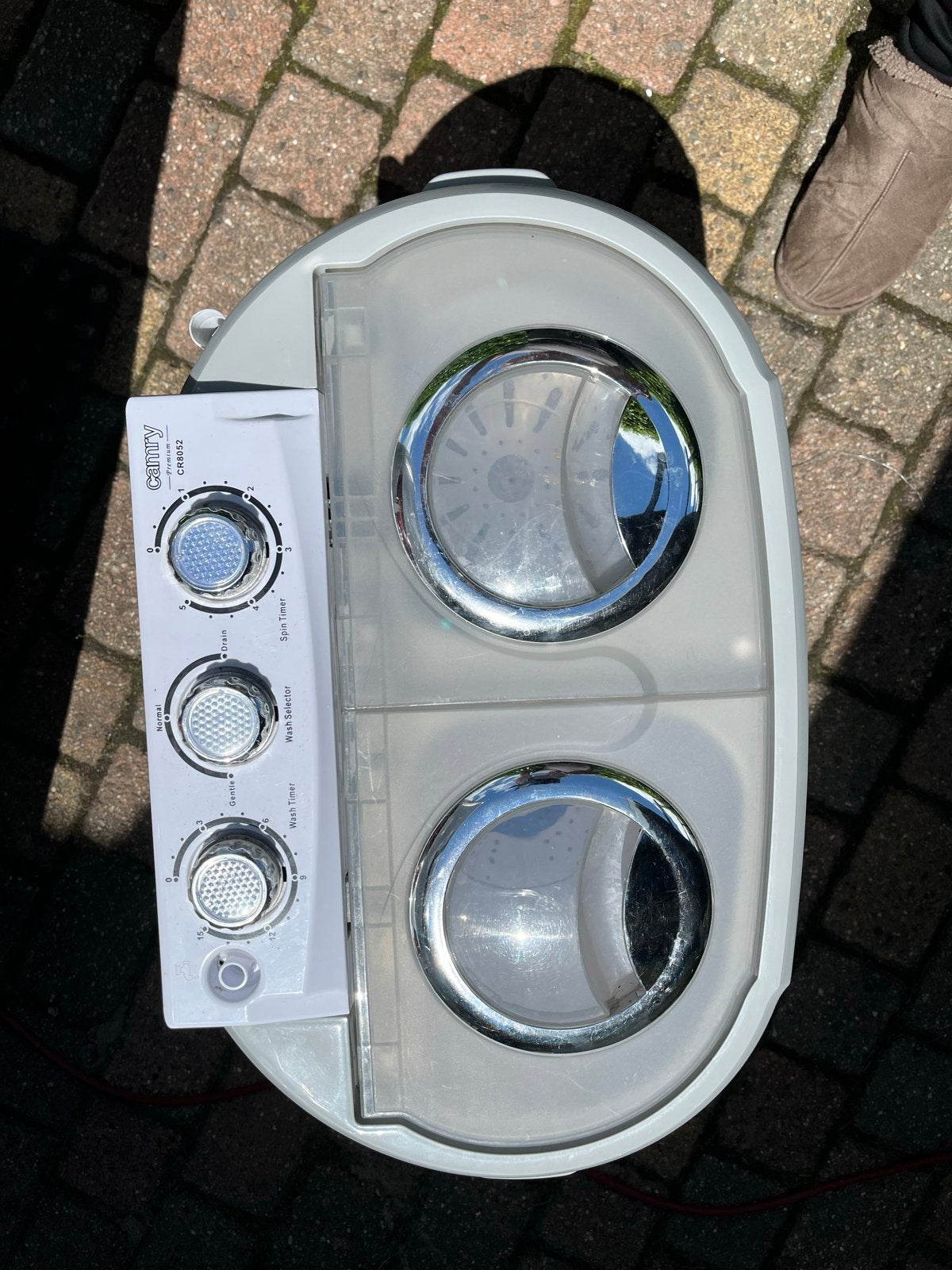 Mini Wasmachine en Centrifuge - Compact en Efficiënt, Witgoed en Apparatuur, Wasmachines, Zo goed als nieuw, Bovenlader, Minder dan 4 kg