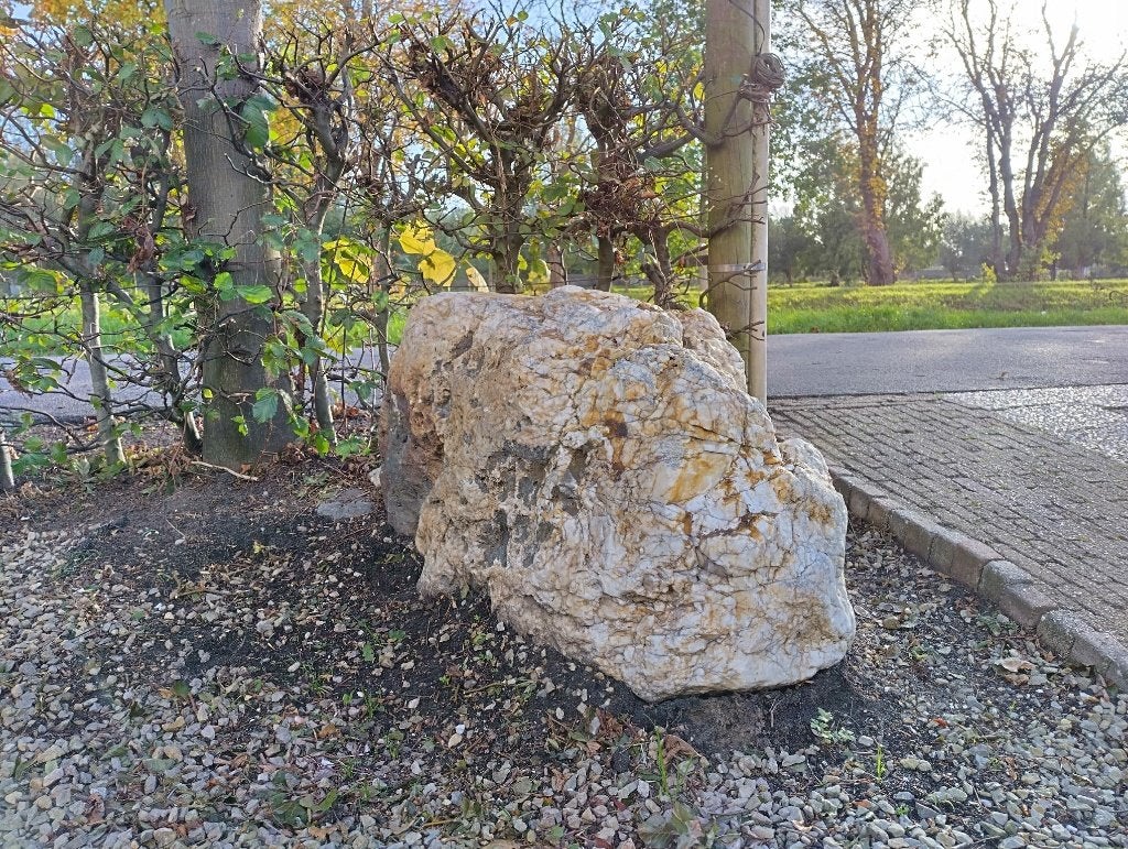 Prachtige kwartssteen voor in tuin, Tuin en Terras, Ophalen, Gebruikt, Steen, Overige typen