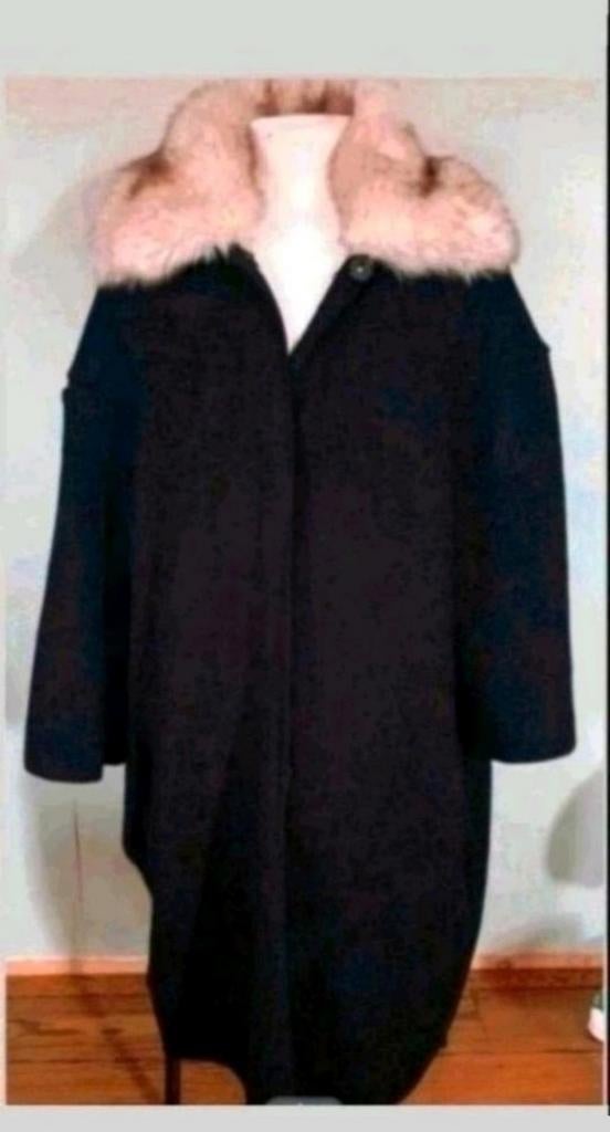 Zara zwart lang vest, Ophalen of Verzenden, Zo goed als nieuw, Maat 42/44 (L), Zwart