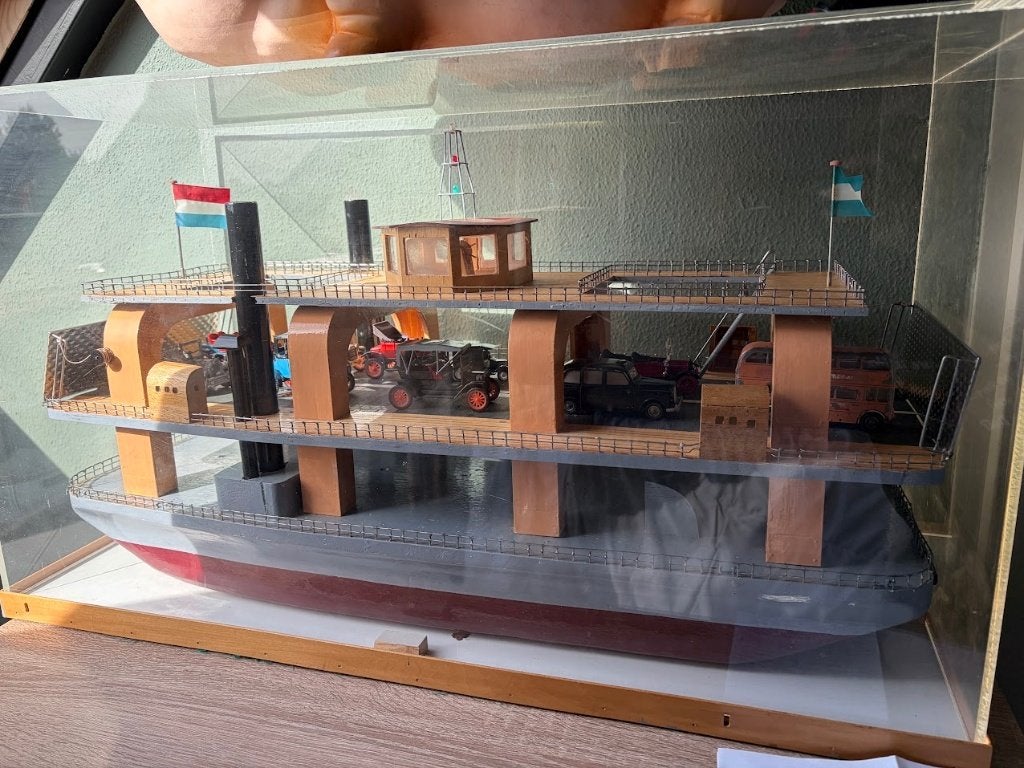 modelbouw boten, Ophalen