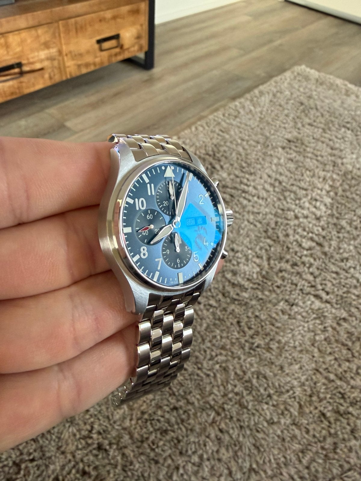 Foto 6 van IWC Pilot, Le Petite Prince, 43mm, prachtig horloge!