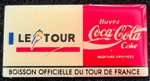 Coca-Cola Le Tour pin uit Frankrijk, Verzenden, Nieuw, Sport, Speldje of Pin